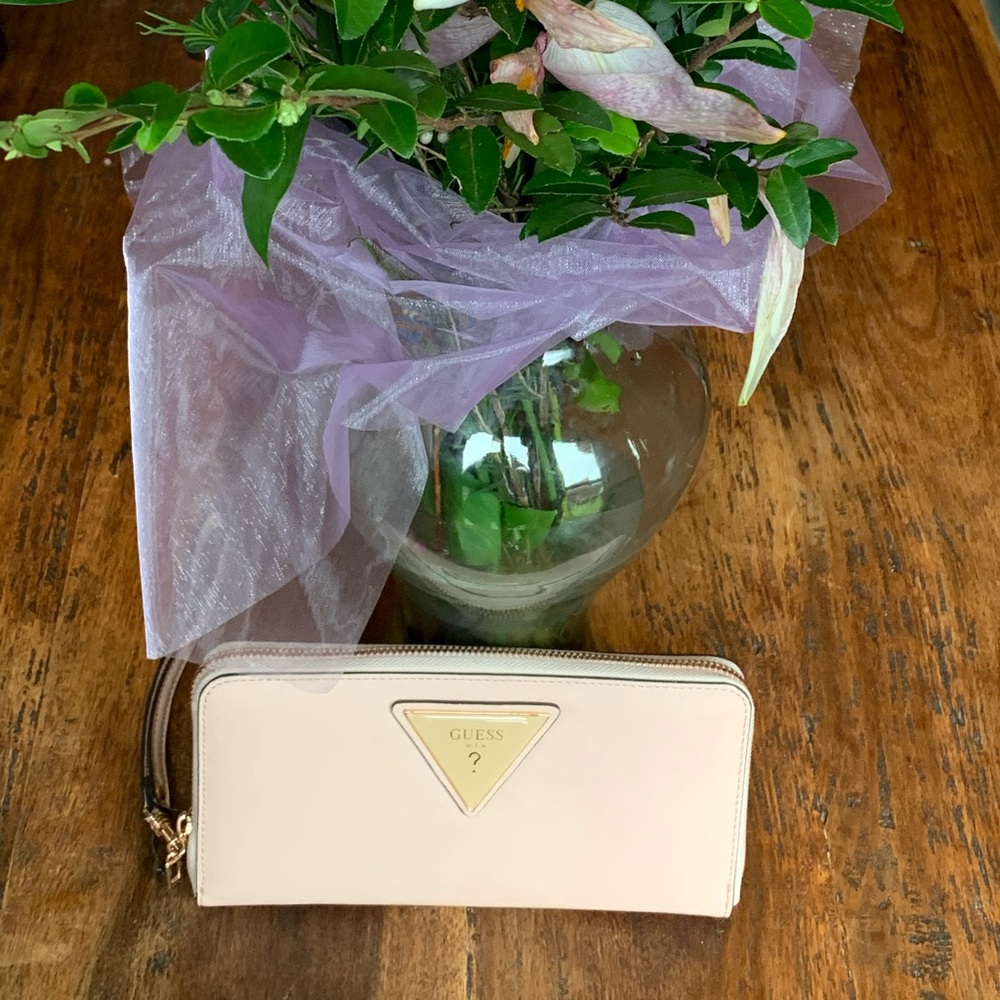 Guess Pink Clutch Wallet/Wristlet